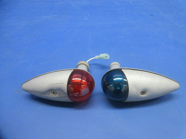 Champion Citabria Grimes Navigation Light LH & RH A1285-R-12 & -G-12 ( 0824-722)