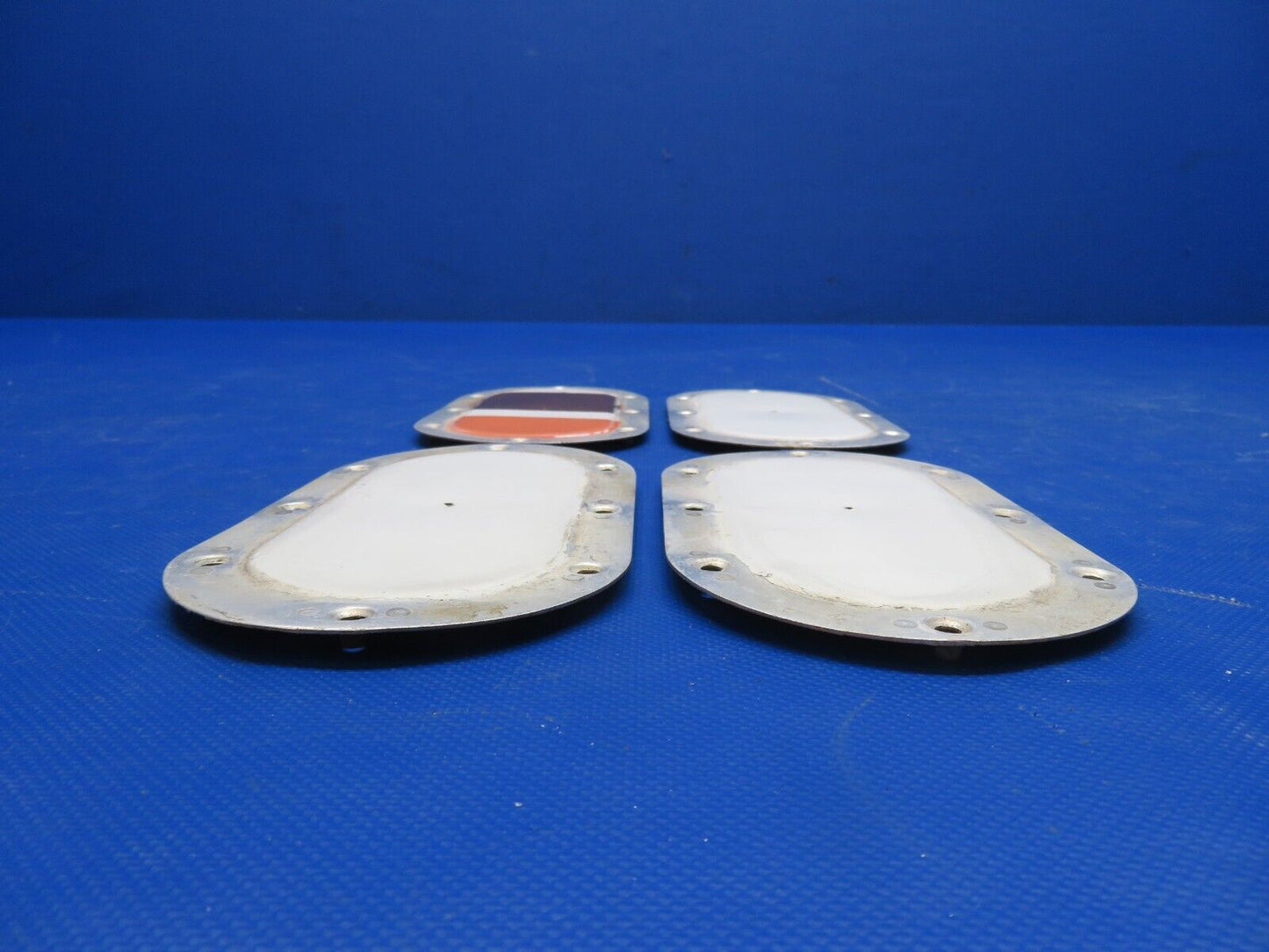 Mooney M20E Inspection Panel / Cover Plate P/N 913000-501 LOT OF 4 (0724-1873)