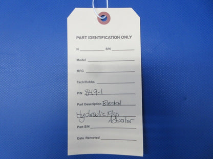 Electrol Hydraulic Flap Actuator P/N 849-1 (0524-1806)