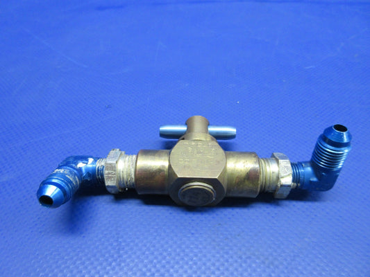 Beech 76 Duchess Circle Seal Hydraulic Shut Off Valve P/N 9559B-2PP (0526-879)0