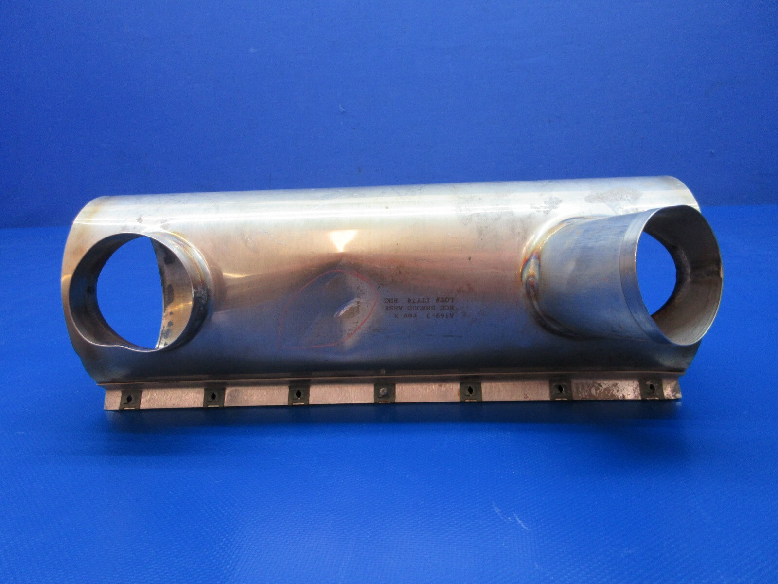 Robinson R22 Helicopter WCC Exhaust Shroud P/N A169-3 (1124-1379)1