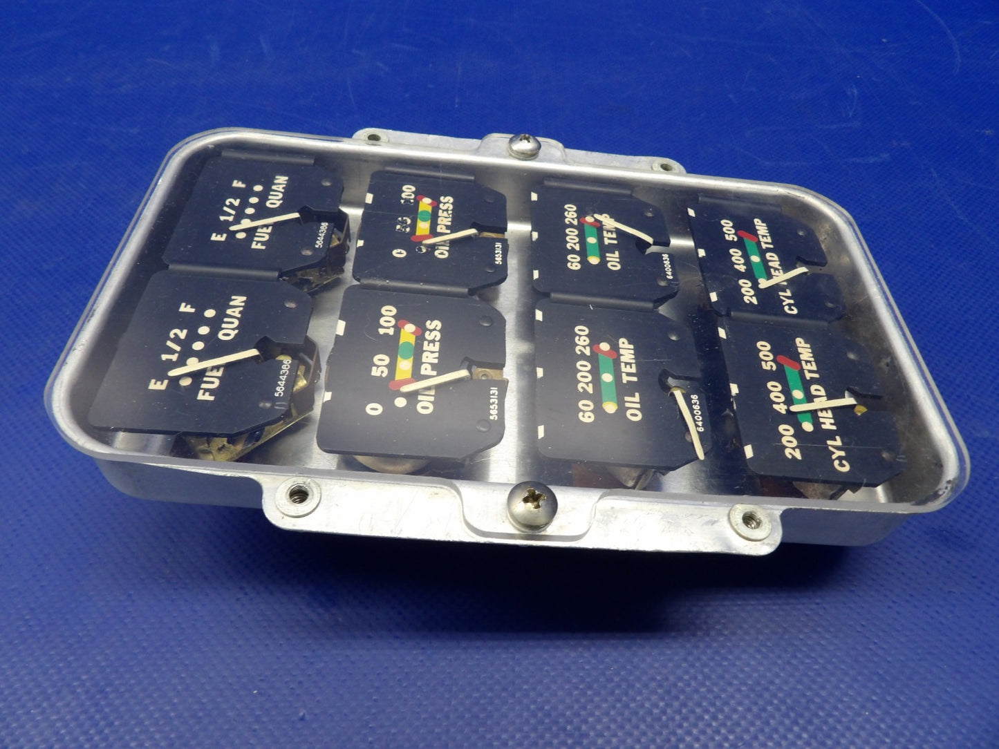 Piper PA-23-250 Aztec Instrument Cluster P/N 30114-00 WARRANTY (0726-1236)5