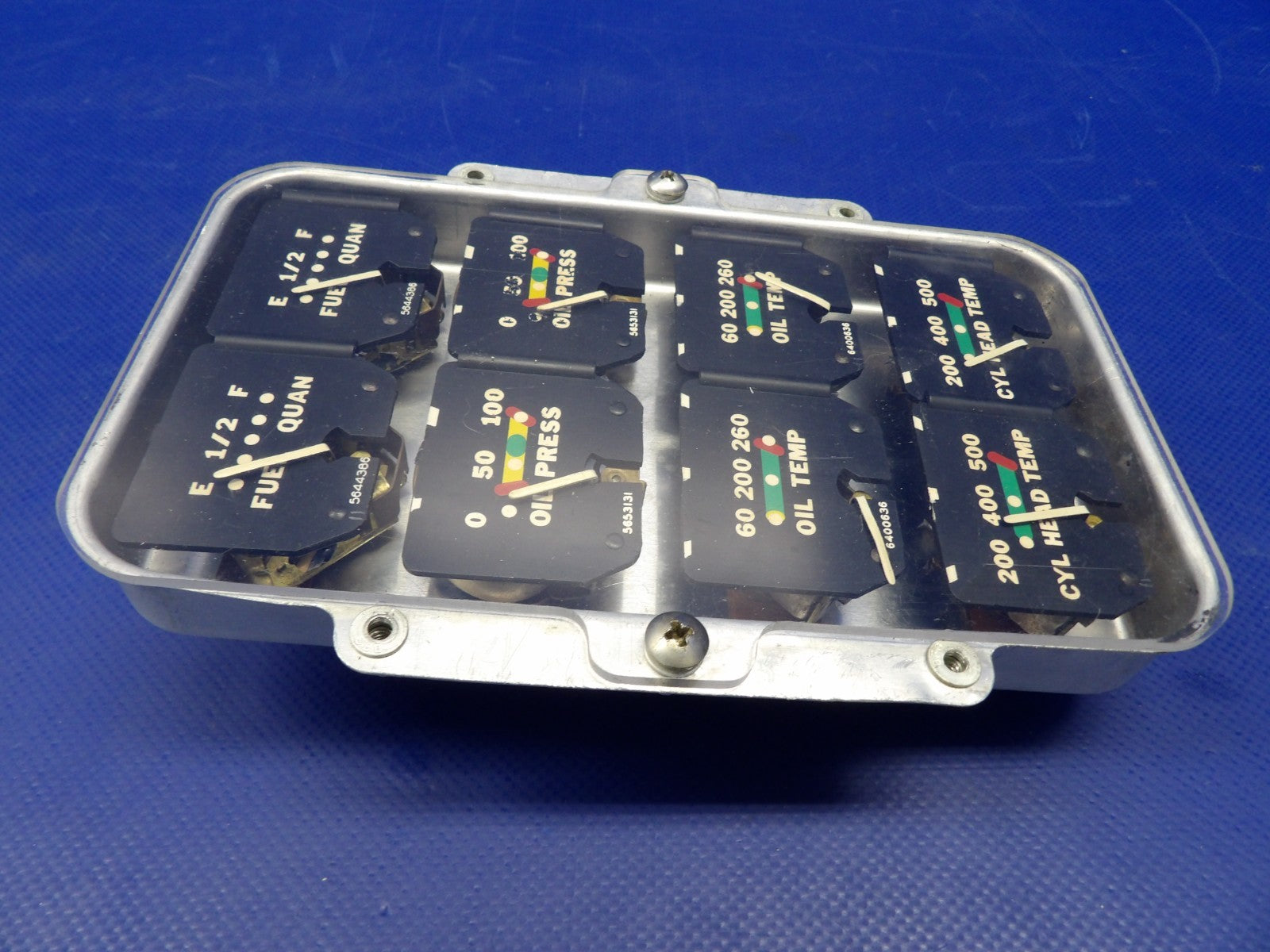 Piper PA-23-250 Aztec Instrument Cluster P/N 30114-00 WARRANTY (0726-1236)5