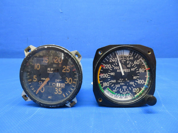 Aircraft / Aviation Instruments MAN CAVE / DECORATION LOT OF 8 (0324-1305)