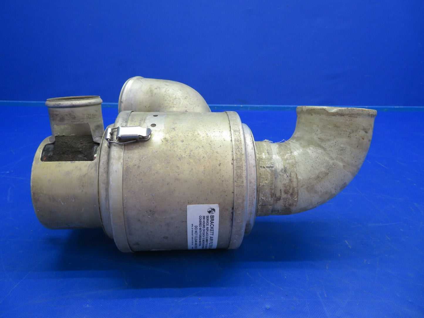 Cessna 310P Air Induction Box Canister Weld Assy LH P/N 0850344-57 (0620-732)1