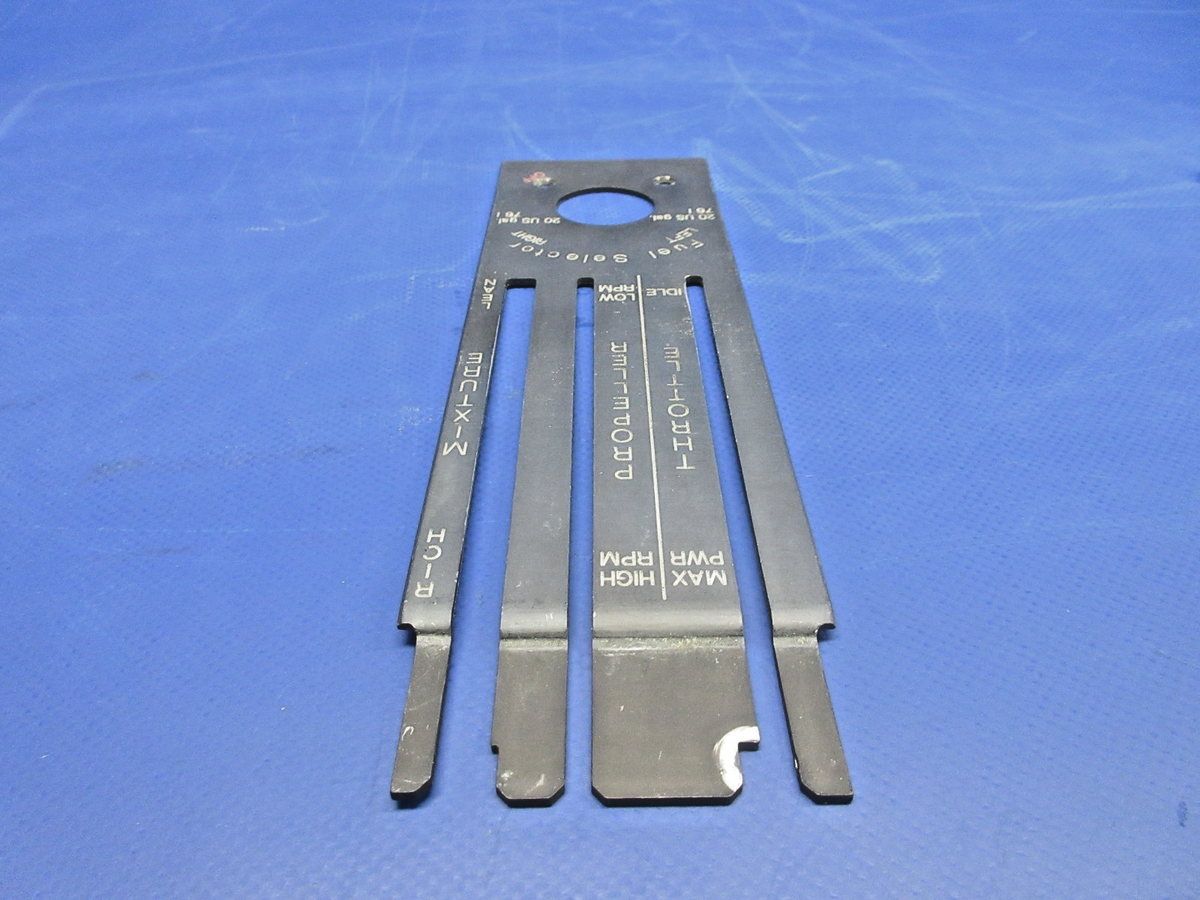 Diamond DA-40 Power & Heat Throttle Panel P/N DA4-1133-10-16 (0726-867)7
