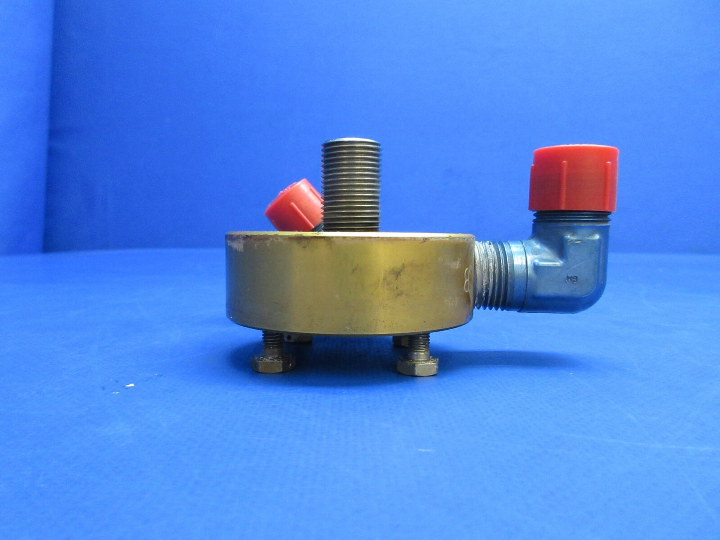 Airwolf Oil Filter Adapter w/ Bracket P/N OFB-11 (0523-1136)9