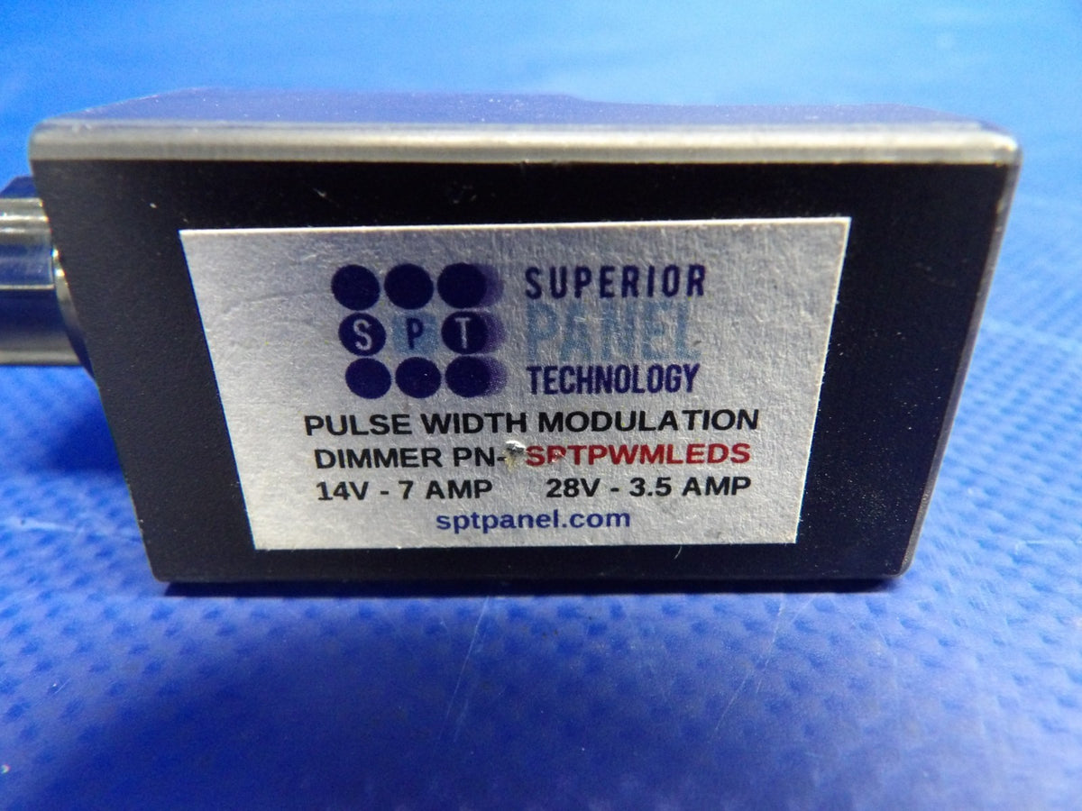 Diamond LED Dimmer w Off Switch & Rheostat 14/28V SPTPWMLEDS TESTED (0626-1422)2