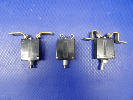 Piper Cheyenne Circuit Breaker 35/50 Amp & Switch W23-X1A1G-50 LOT (0626-1372)0