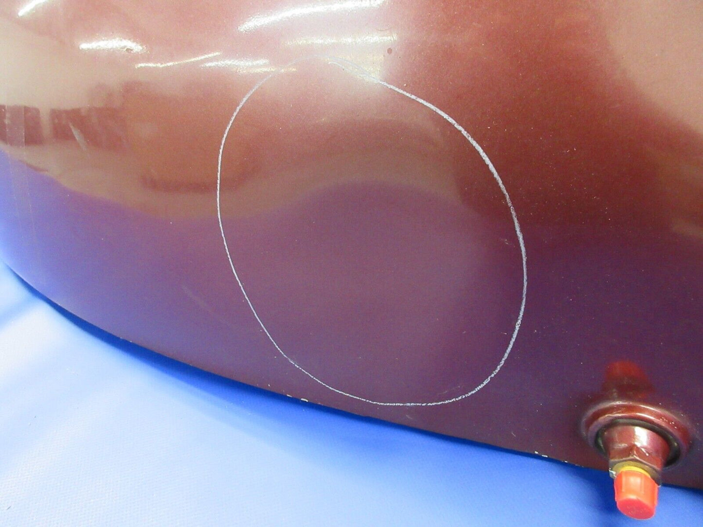 Bell 47J-2 Helicopter Fuel Tank LH P/N 47-682-143-43 (1124-1413)