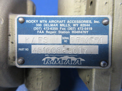 Cessna P337H Skymaster RMAA Turbocharger Controller P/N 481008-9017 (0824-1240)