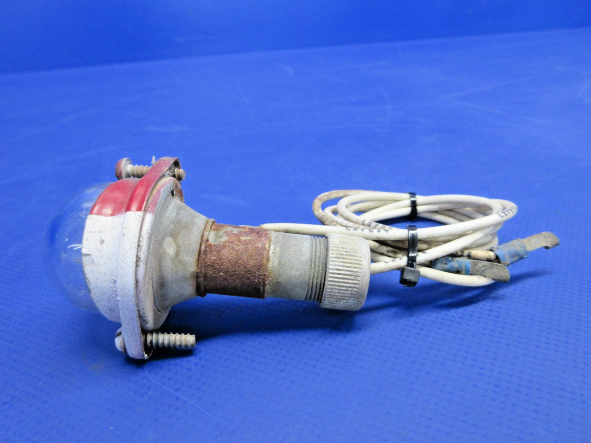 Rockwell Aero Flash Strobe & Tail Light P/N 073-0171 TESTED (0926-761)12