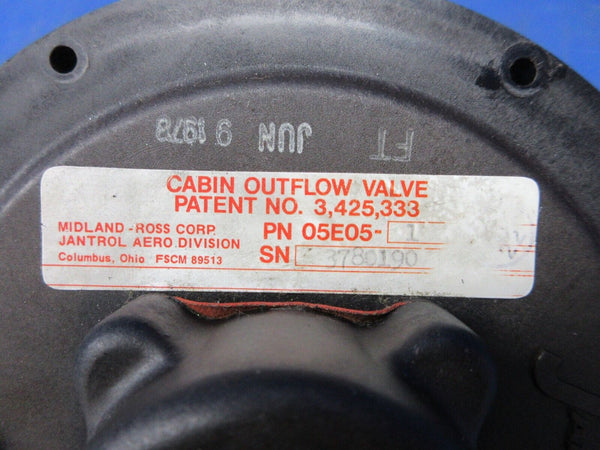 Cessna 337 / P337H Skymaster Janitrol Outflow Valve P/N 05E05-1 (0724-1337)