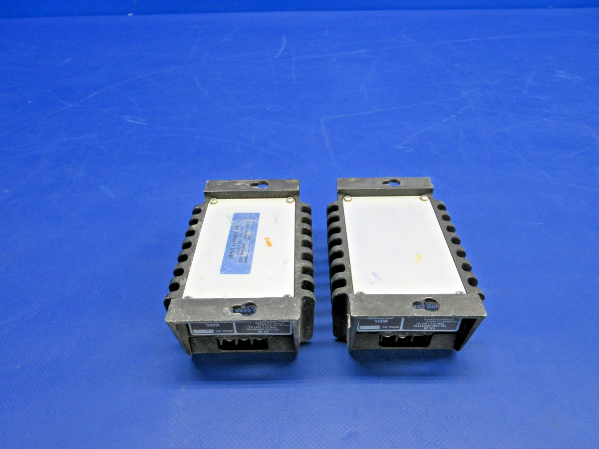 Cessna King KA-39 Voltage Converter KPN-071-1041-01 LOT OF 2 TESTED (0926-762)2