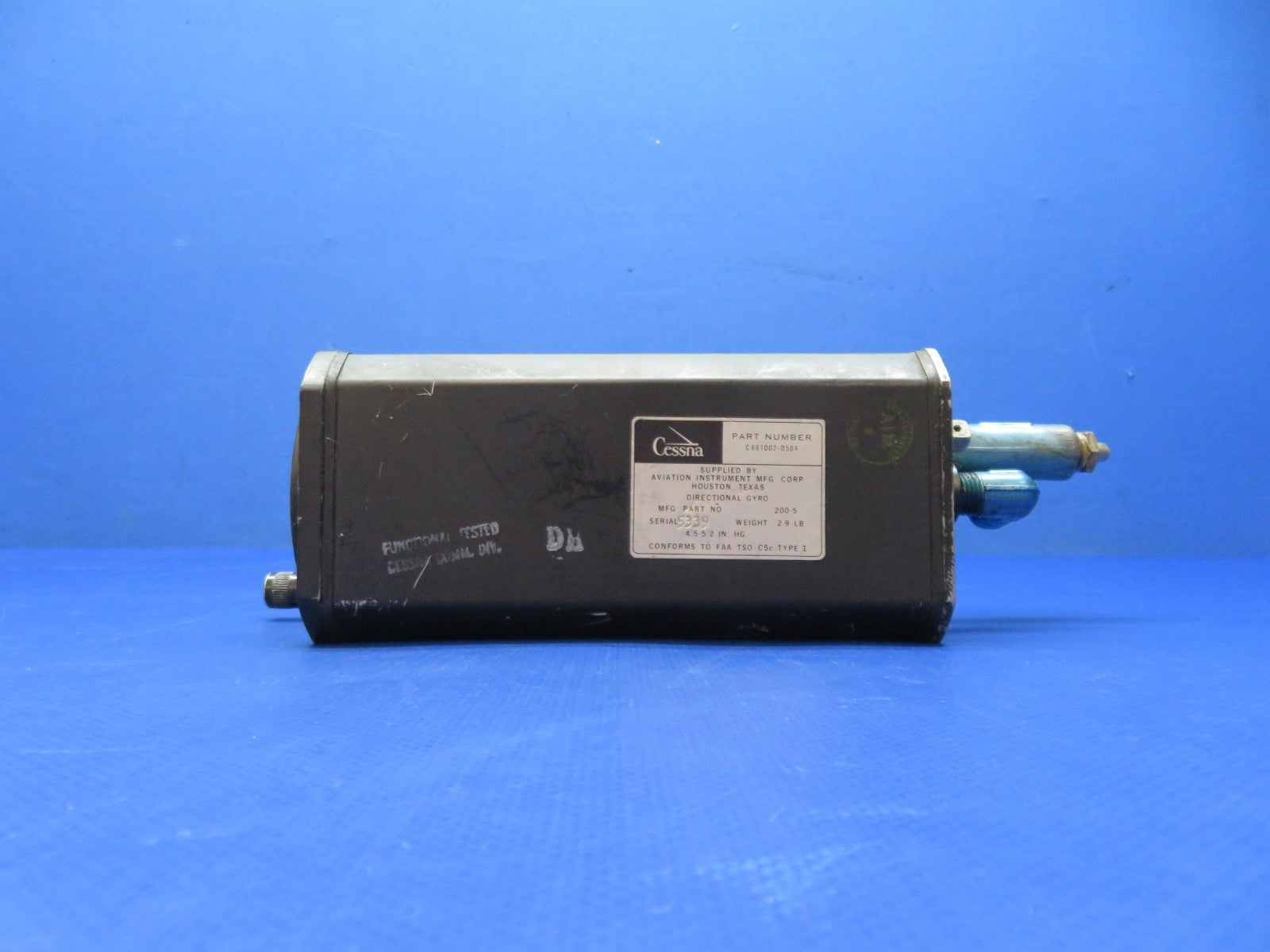 Cessna 421 Directional Gyro P/N C661002-0504, 200-5 CORE (0326-204)3