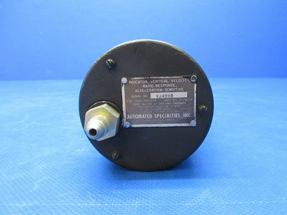 RC Allen Instantaneous Vertical Speed Indicator P/N 32-1007 WARRANTY (1024-1288)