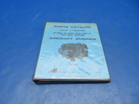 Lycoming O-360, IO-360, AIO-360 Series Parts Catalog P/N PC-106  (1024-144)