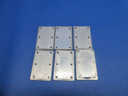 Piper PA-32RT-300T Lance II Seat Attachment Plate 99140-00 LOT OF 6 (0924-846)