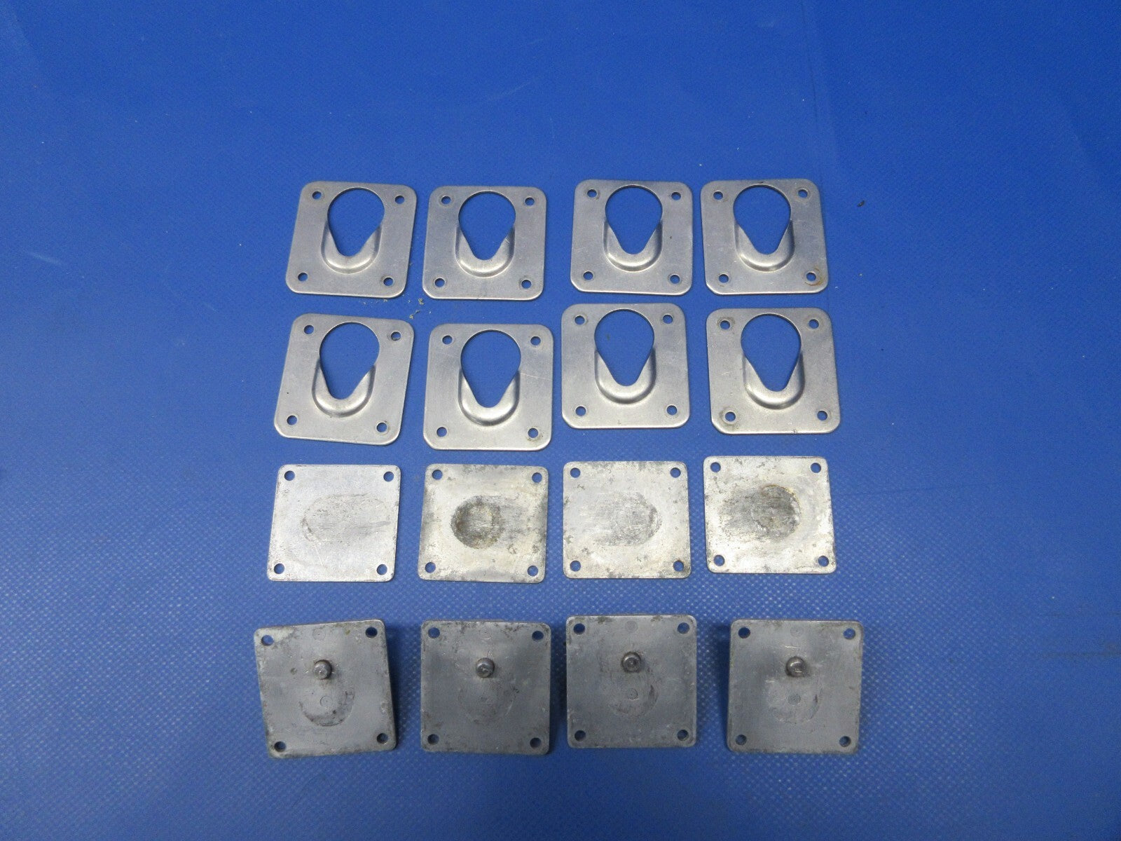 Piper PA-34-200T Rear Seat Attachment Plate Set 68094-03 LOT (0524-1244)3