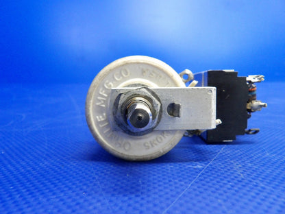 Piper Rheostat Switch P/N 22858-00 (0626-1424)6