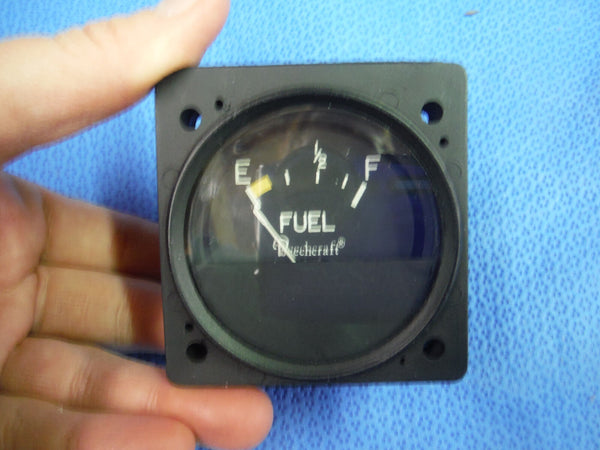 Beech Fuel Quantity Indicator P/N 96-384054-9, 19B431-9 w/ 8130 (1015-149)