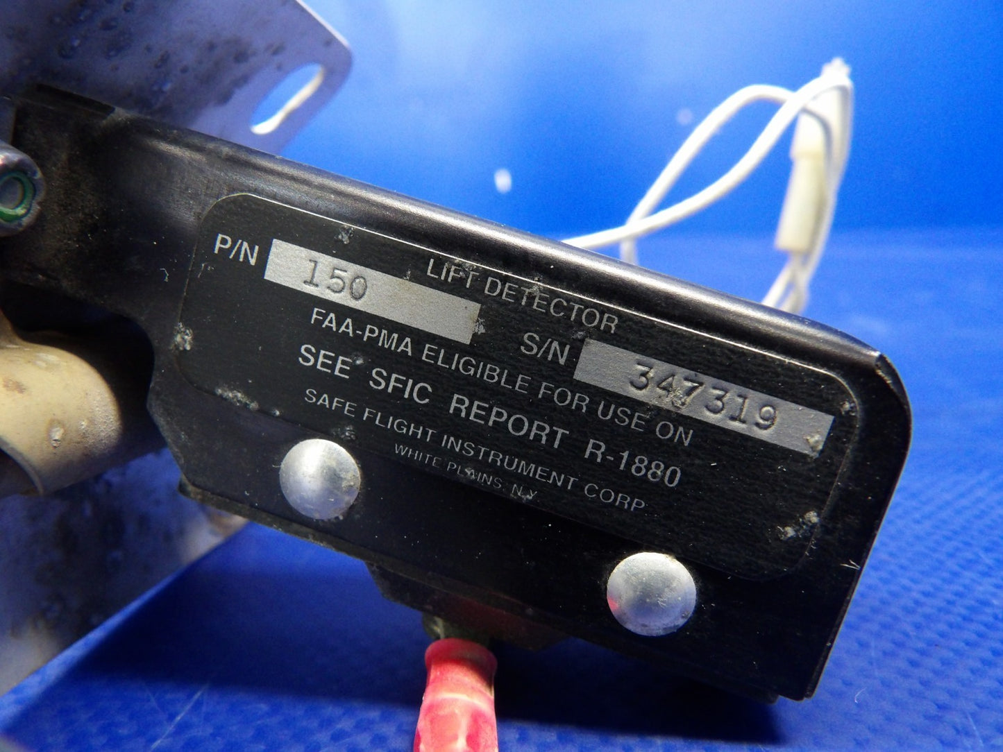 Cessna 172RG Safe Flight Lift Detector Heated 28V P/N 150 TESTED (0626-1505)4