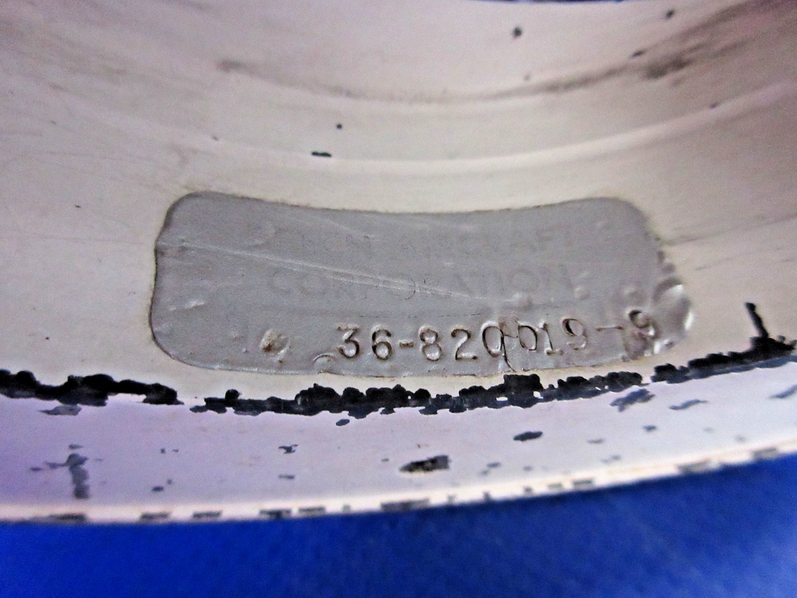 Beech A36 Bonanza Cleveland 40-87D 5.00-5 Nose Wheel P/N 36-820019-9 (0626-2045)3
