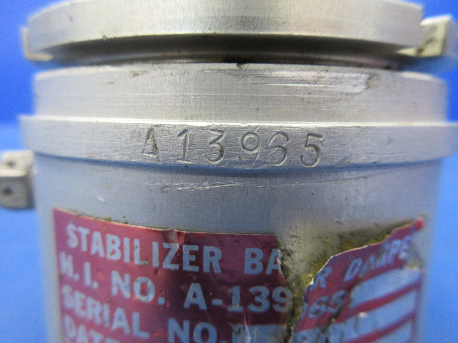 Bell 47J-2 Helicopter Stabilizer Bar Dampener P/N A-13965 (1124-1368)5