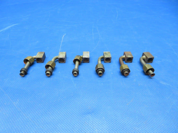 Continental TSIO-520-E9B Fuel Injector Nozzle P/N 630965 SET OF 6 (0924-131)