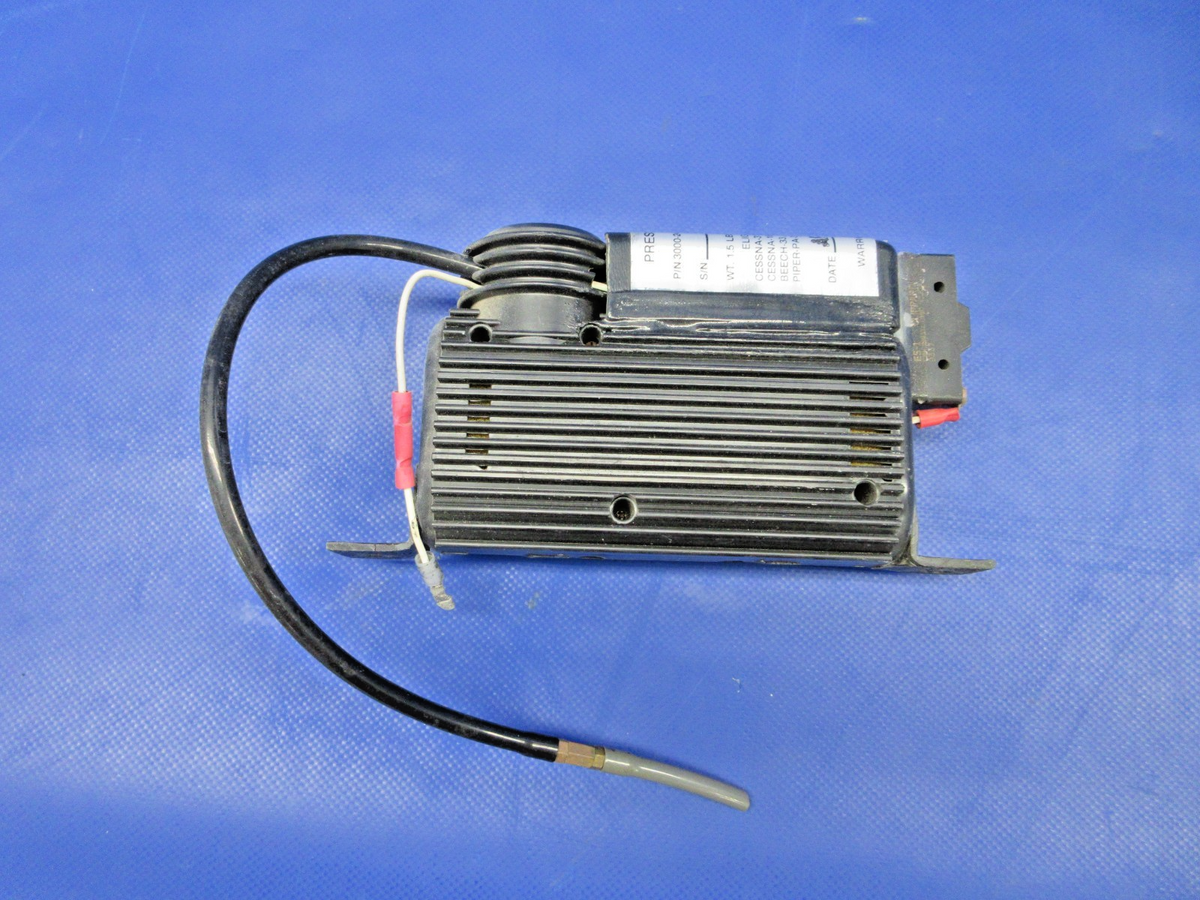 Cessna 310 / 310N Door Seal Pump 24V P/N 3000-24 TESTED (0926-743)7