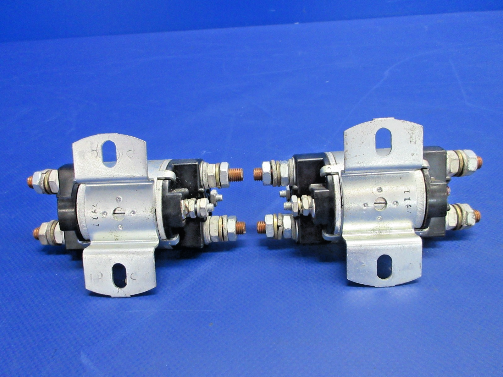Piper PA-31T1 Cheyenne Solenoid Flap P/N 487-084 LOT OF 2 TESTED (0626-733)2