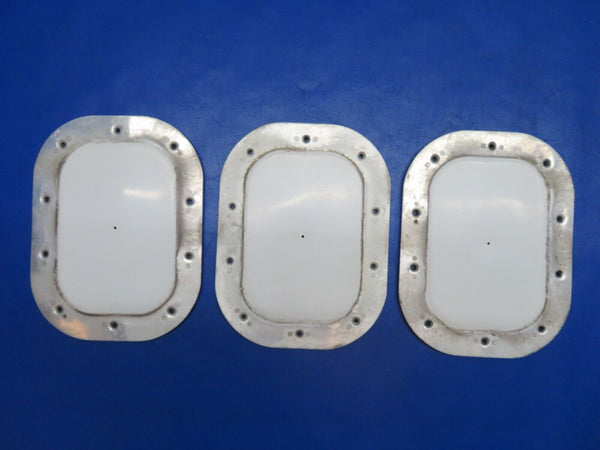 Mooney M20E Inspection Panel / Plate P/N 913011-501 LOT OF 3 (0724-1874)