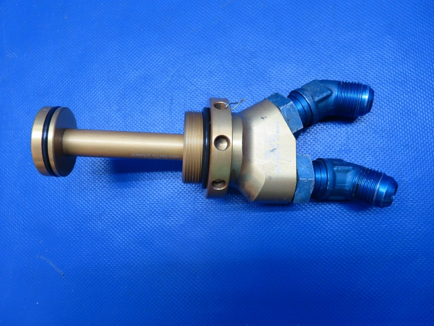 Airwolf Full Flow Engine Adapter Continental O-470-L  P/N CON-10 (0724-1870)