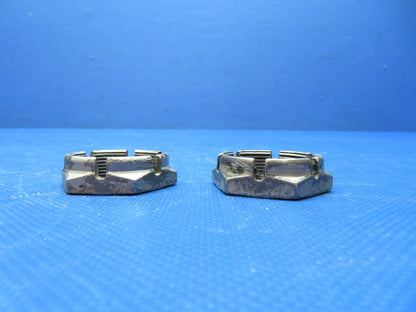 =Beech C24R Sierra MG Axle Nut 1-3/4" P/N AN7502-24 LOT OF 2 (0524-1180)