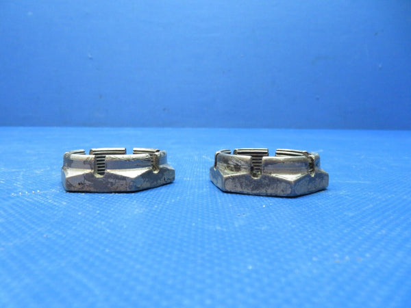 =Beech C24R Sierra MG Axle Nut 1-3/4" P/N AN7502-24 LOT OF 2 (0524-1180)