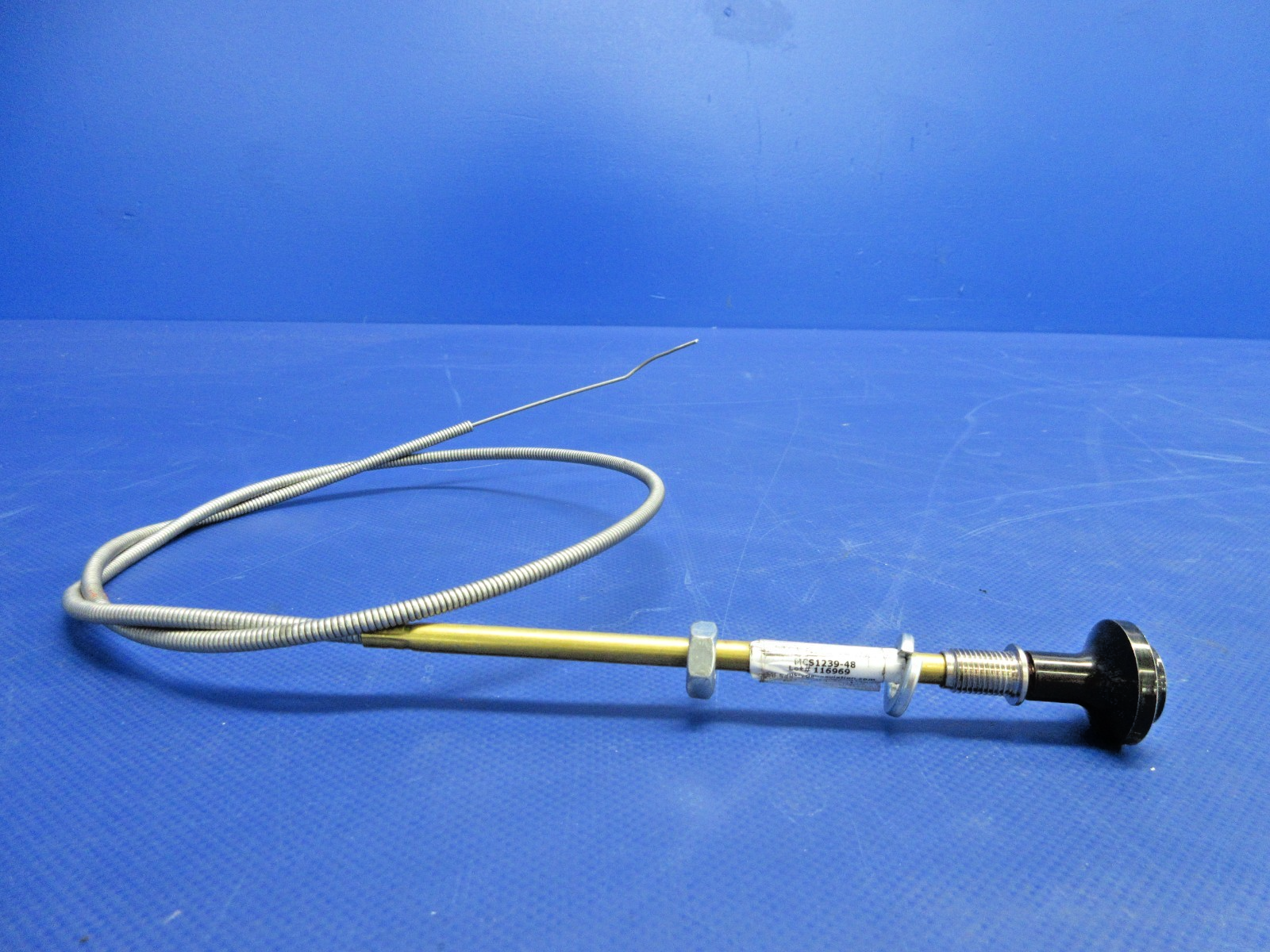 Cessna 172 / 172RG McFarlane Cabin Heat Control Cable P/N MCS1239-48 (0826-745)11