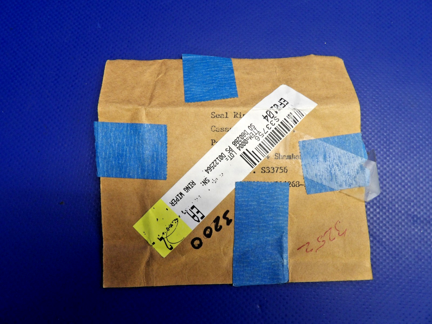 Cessna Wiper Ring Seal P/N S33756 NOS (0426-1200)2