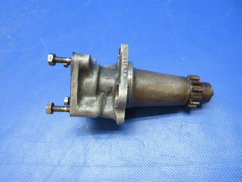 Lycoming IO-540 Hydraulic Pump Adapter w/ Gear P/N 71675 (0924-1219)