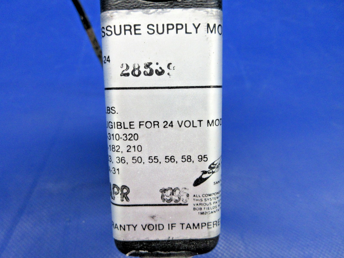 Cessna 310 / 310N Door Seal Pump 24V P/N 3000-24 TESTED (0926-743)8