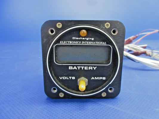 Electronics Intl Voltage Ammeter Indicator & Switch VA-1-100 WARRANTY (0826-839)0