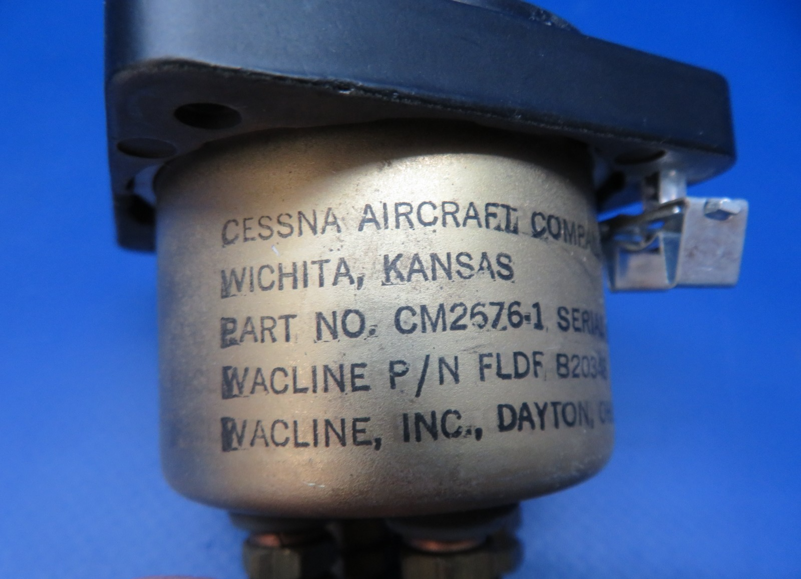 Cessna 421 Wacline Cowl Flap Position Indicator P/N CM2676-1 TESTED (0326-167)1