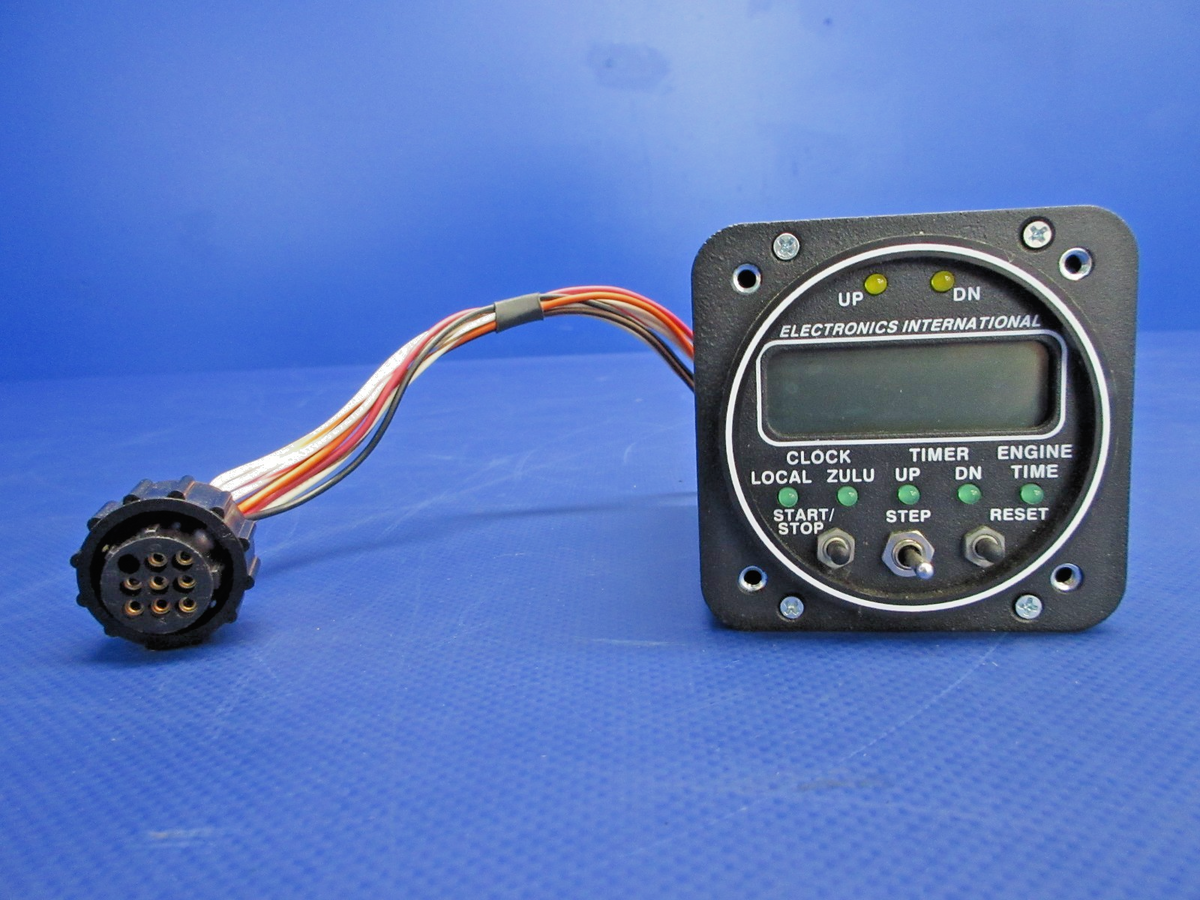 Electronics International Super Clock Timer w/Connector SC-5 TESTED (0926-891)0