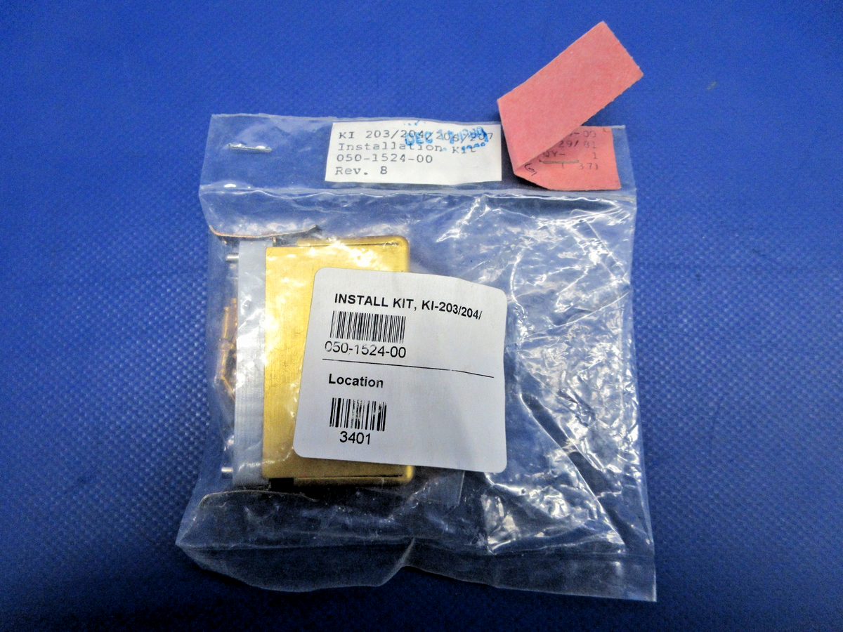 Bendix King KI-203 /-204 Installation Kit P/N 050-1524-00 NOS (0426-866)3