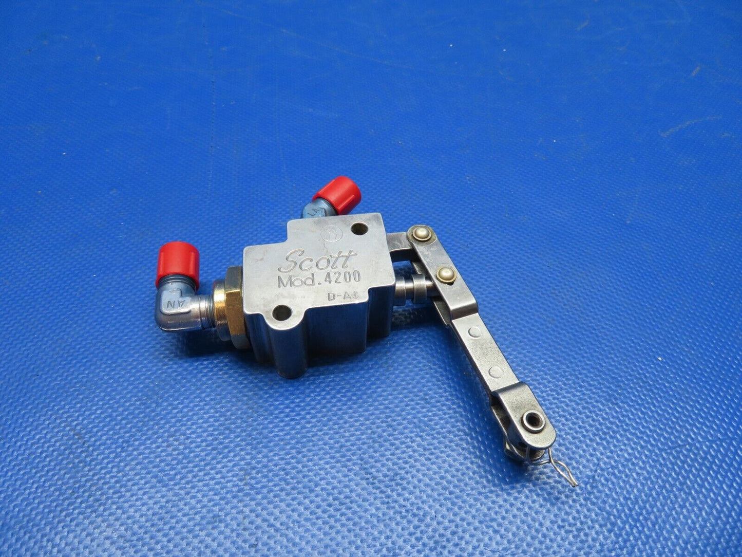 Piper Scott 4200 Parking Brake Valve P/N 4200-DA1 REBUILT (0624-1800)