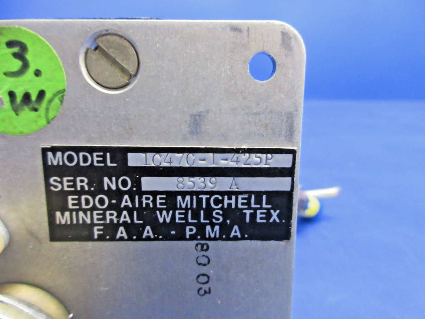 Beech D95A Travel Air Edo-Aire 1C470-1-425P Mitchell Pitch Servo (0326-752)3