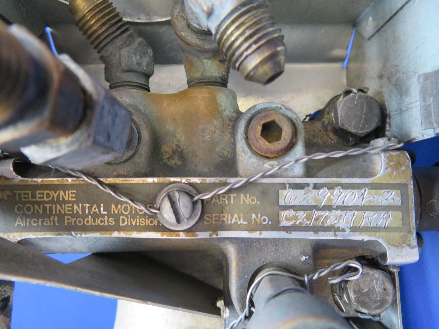 Continental IO-470 Throttle Body & Fuel Injection Control P/N 626735 (0326-1810)14