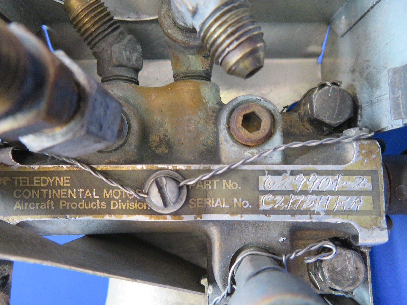 Continental IO-470 Throttle Body & Fuel Injection Control P/N 626735 (0326-1810)14