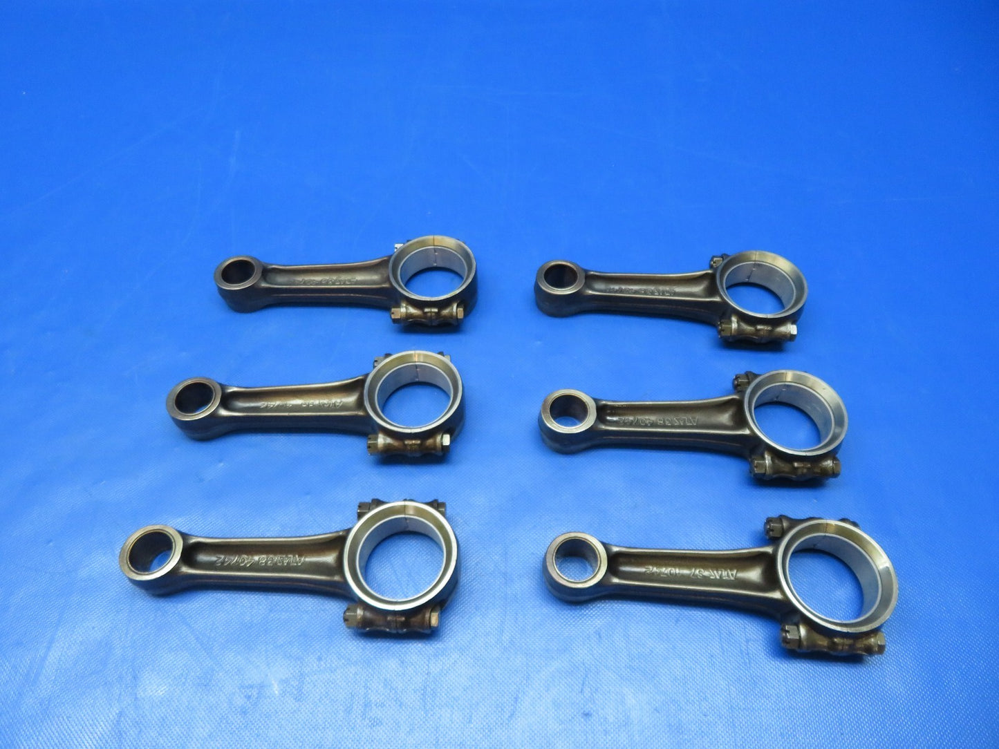 8.8 SMOH Continental IO-470-U Connecting Rod - Narrow 628752 LOT OF 6 (0324-190)4
