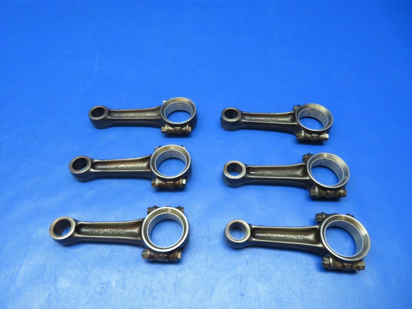 8.8 SMOH Continental IO-470-U Connecting Rod - Narrow 628752 LOT OF 6 (0324-190)4