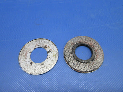 Piper PA-28-181 Archer Nose Wheel Bungee Boot Plate RH P/N 35432-00 (0524-1031)